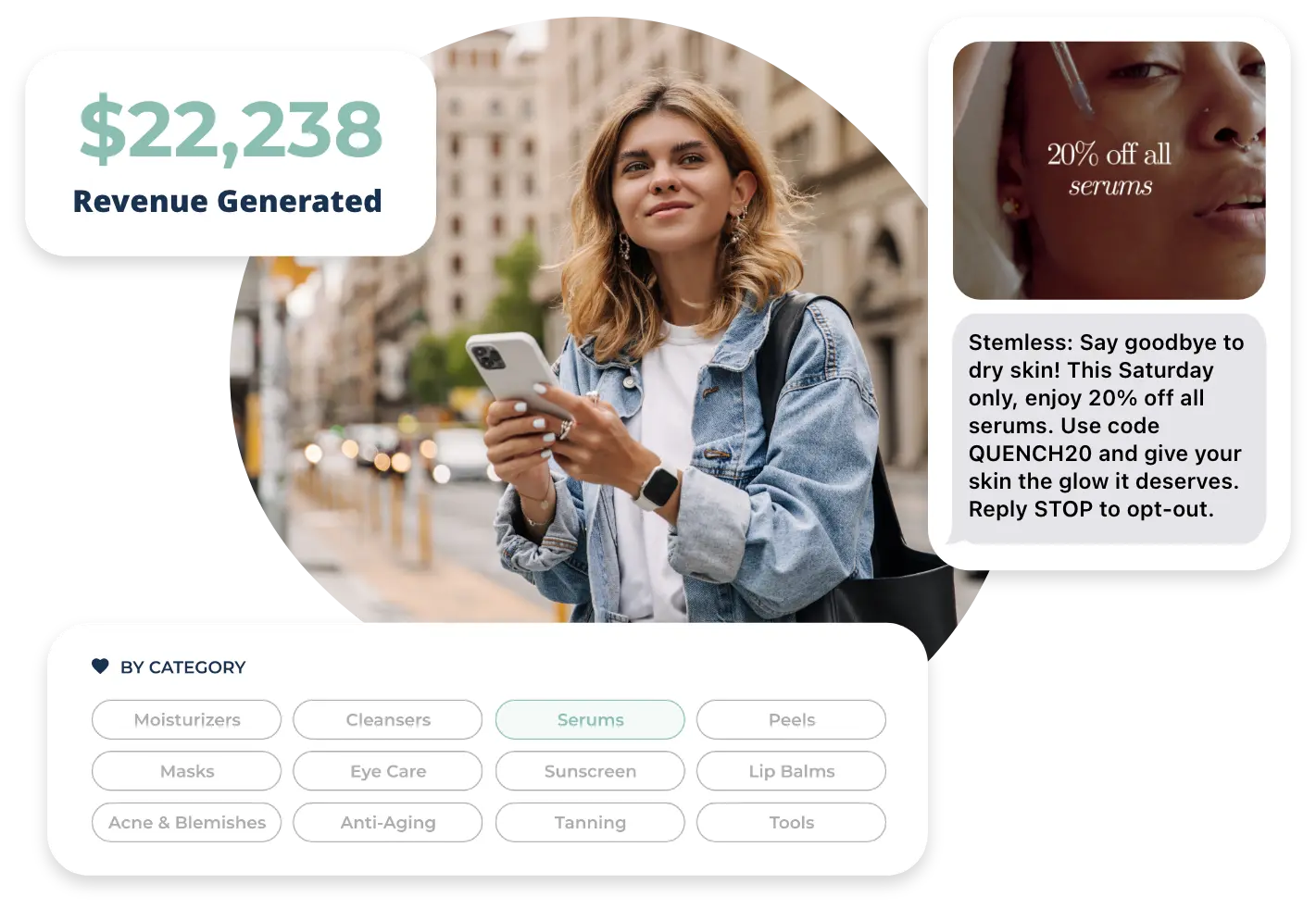 SMS marketing hero